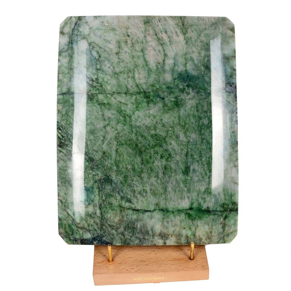 6.6 Kilo Natural Green Emerald Octagon Cut Large Earth Mined Collective Gemstone