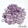 500 Ct/63 Pcs Natural Untreated Purple Amethyst Mix Cab Loose Wholesale Gems Lot