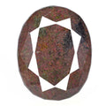 2120 Ct Natural Untreated Ruby Fuchsite Oval Faceted Earth Mined Loose Gemstone