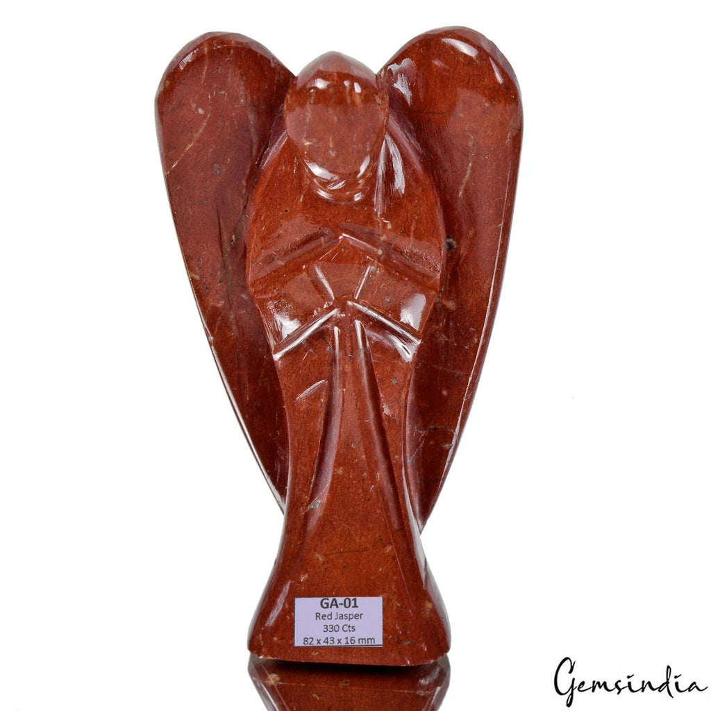 Natural Red Jasper Healing Crystal Hand Carved Figurine 320 Cts Loose Gemstone