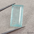 Aquamarine Loose Gemstone, Blue — 18x10x5mm, 7.90 Ct