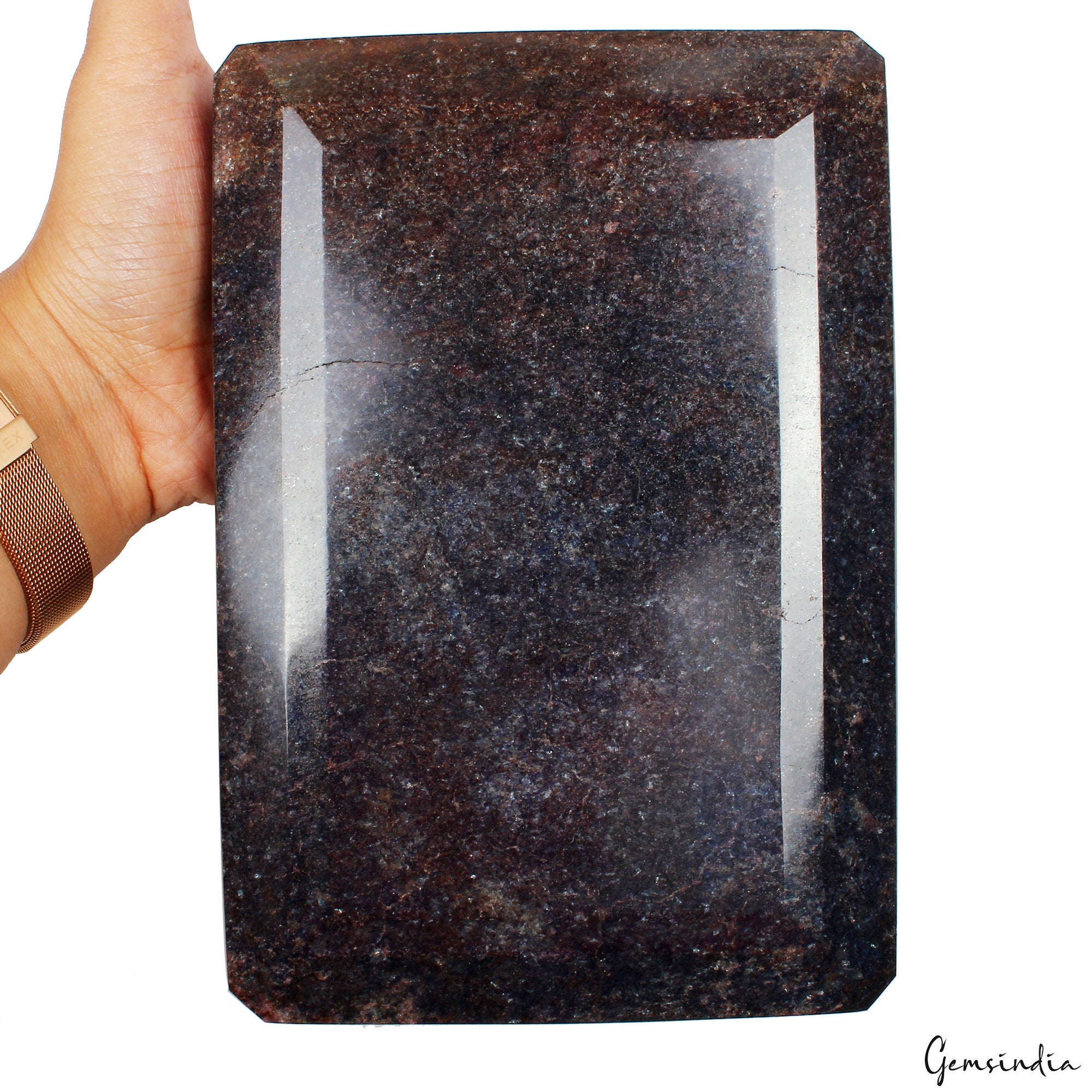 3.8 Kilo Natural Blue Sapphire Octagon Cut Earth mined Huge Museum Size Gemstone