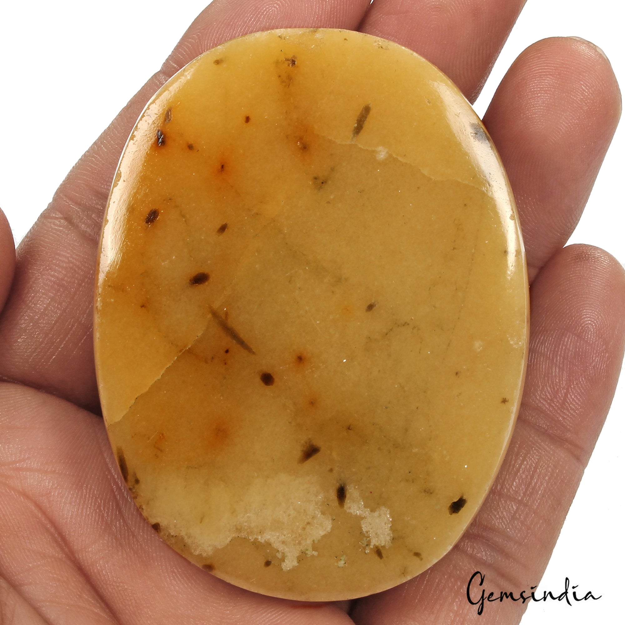 780 Ct Natural Yellow Aventurine Oval Cab Earth Mined Huge Size Loose Gemstone
