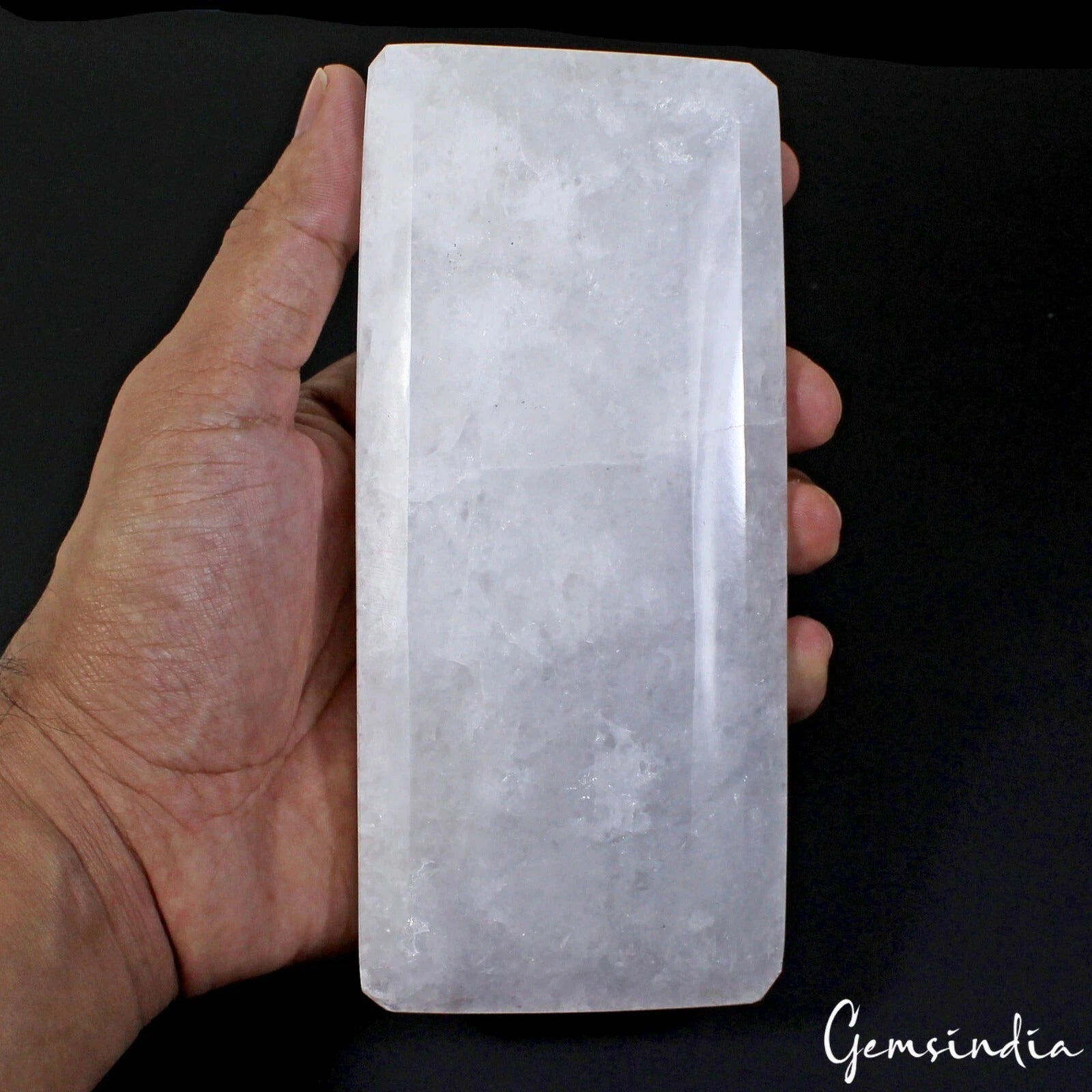Huge 4350 Ct Natural Untreated White Quartz Earth Mined Octagon Cut Loose Gems