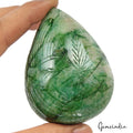 1000 Cts Green Brazilian Emerald Pear Cut Earth Mined Museum Size Loose Gemstone