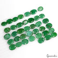 410 Ct Natural Green Brazilian Emerald Oval Cut Faceted Loose Gemstone Lot 38 Pc