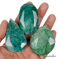 1100 Cts Natural Green Brazilian Emerald Mix Faceted Cut Earth Mined Loose Gems