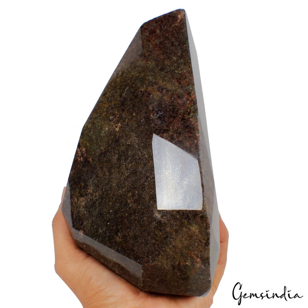 Ruby Loose Gemstone, Pear Cut, Untreated — 8 x5.25x4.25 inches, 21500 Ct (4.3 Kg), Madagascar