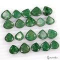 275.00 Ct Natural Green Brazilian Emerald Pear Cut Faceted Loose Wholesale Gems