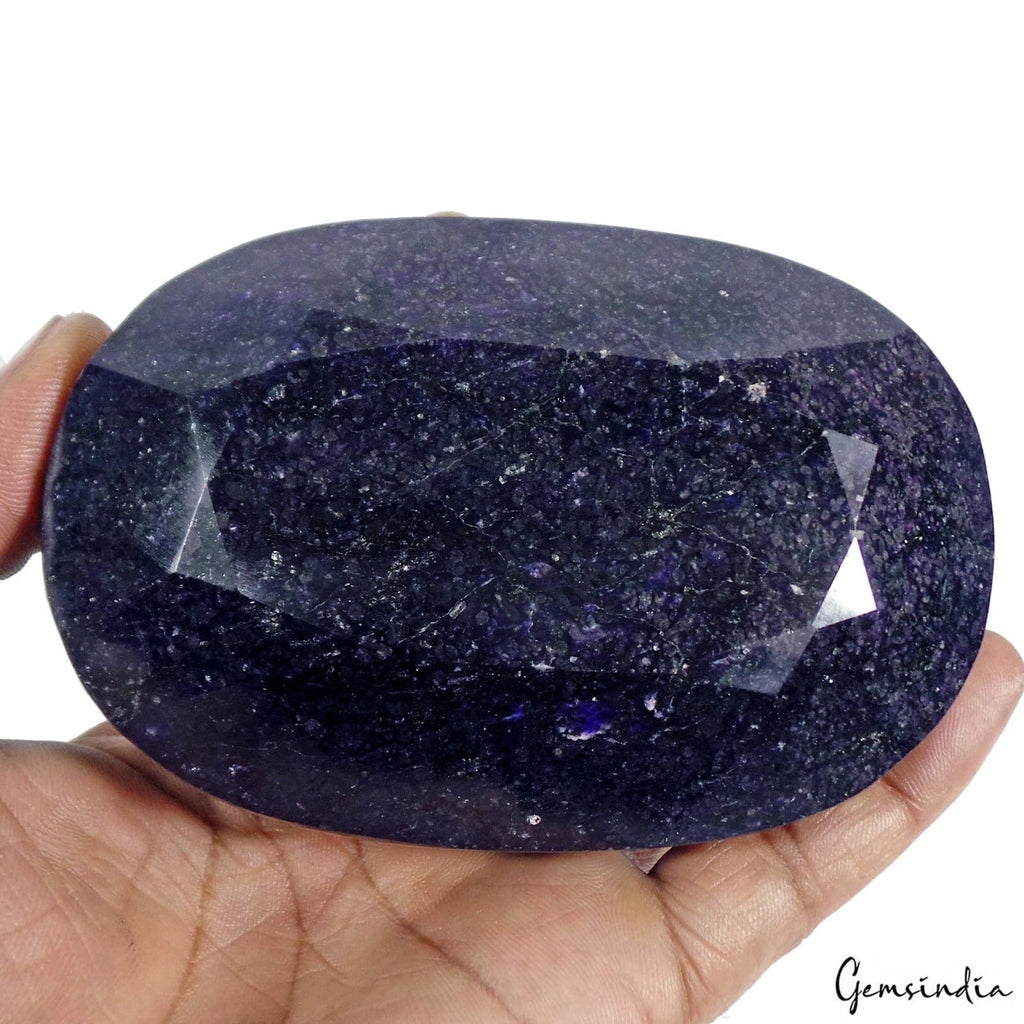 Museum Size 3770 Ct Natural African Dark Blue Sapphire Oval Earth mined Huge Gem
