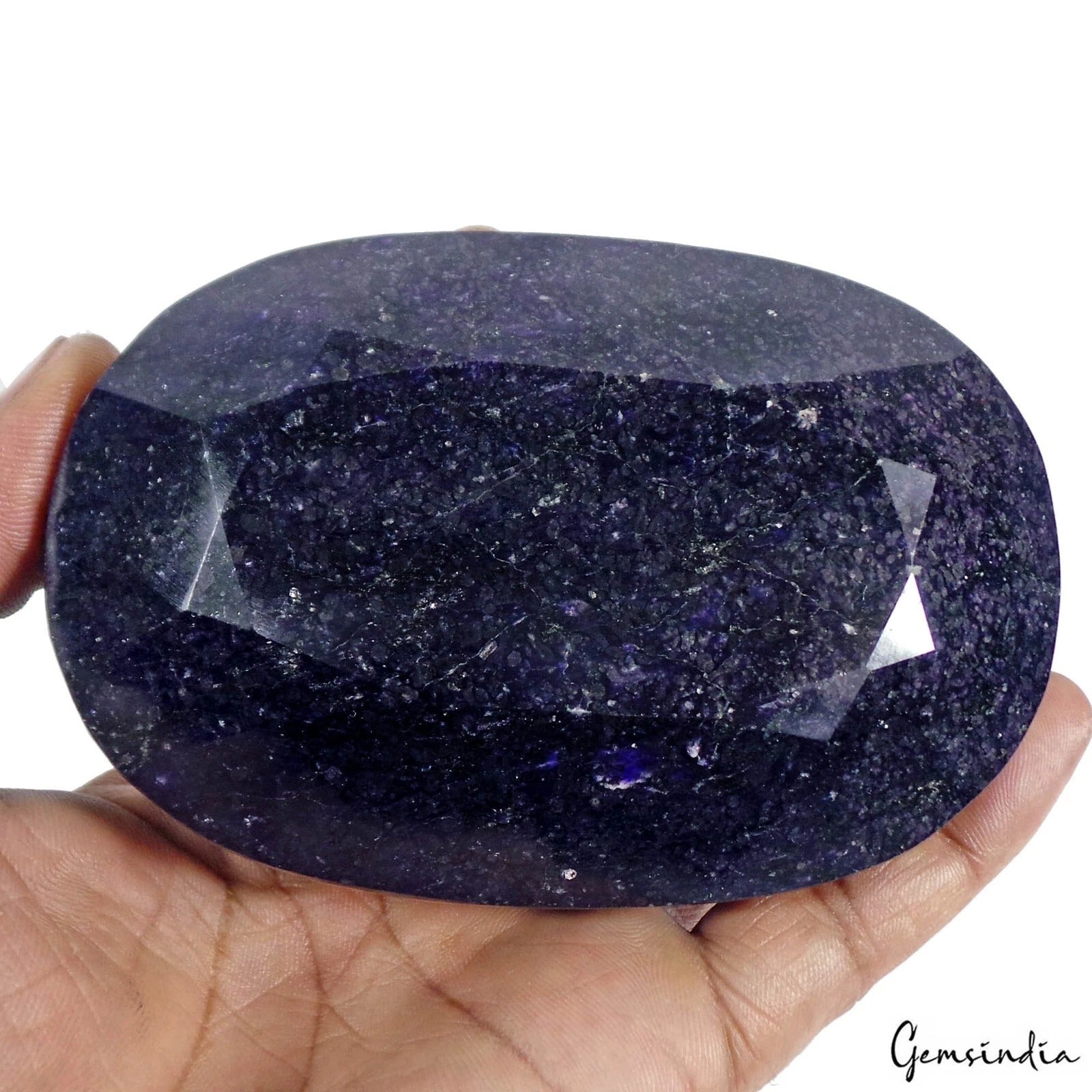 Museum Size 3770 Ct Natural African Dark Blue Sapphire Oval Earth mined Huge Gem