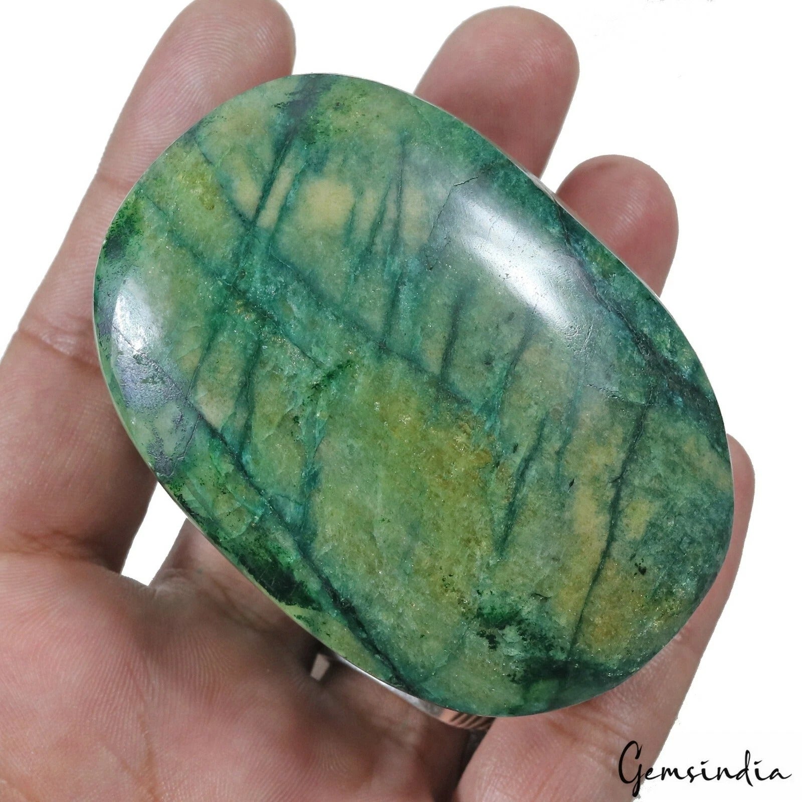 1220 Ct Natural Brazilian Green Emerald Oval Cab Huge Earth Mined Loose Gemstone