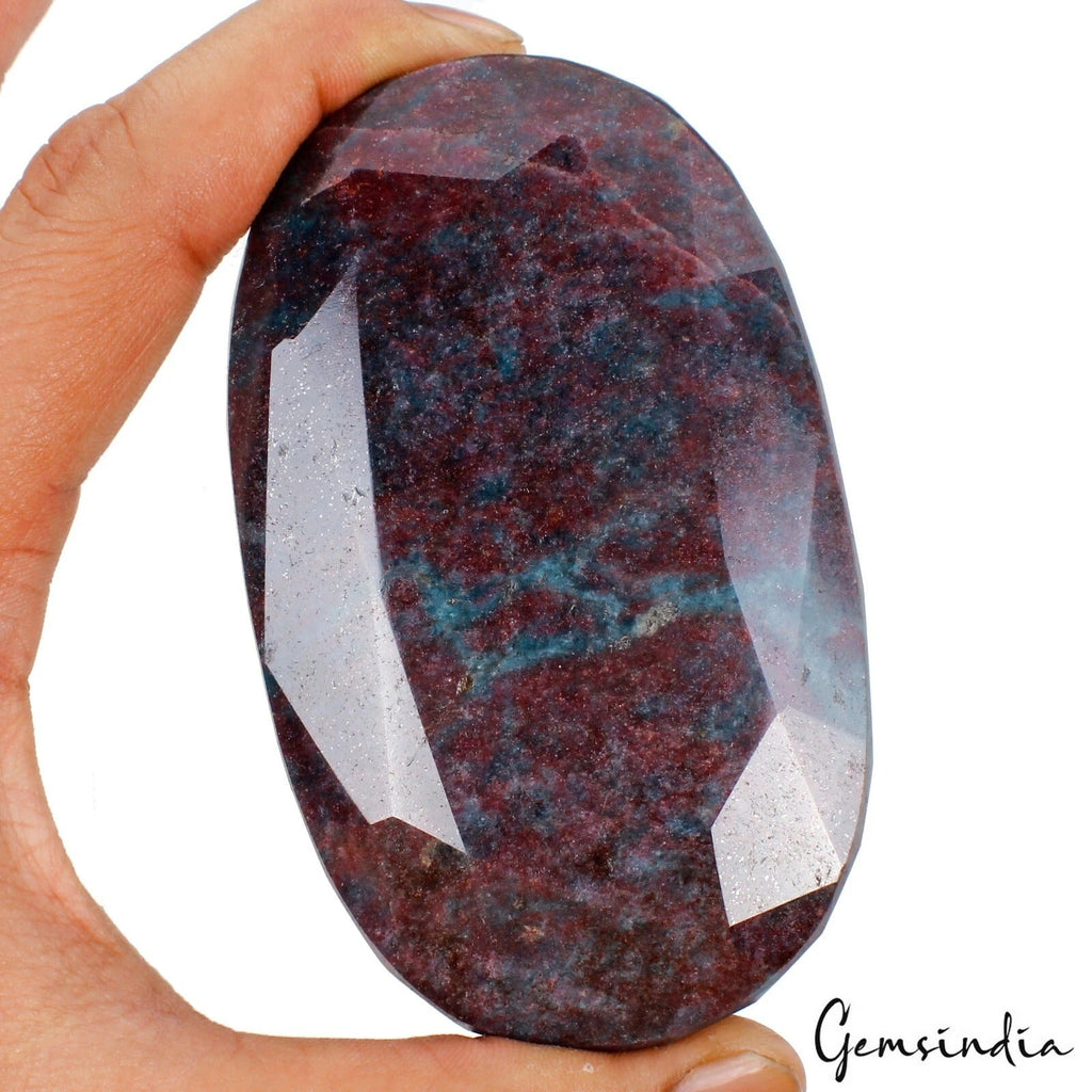 2570Ct Natural Untreated Ruby Kyanite Oval Earth Mined Huge Museum Size Gemstone
