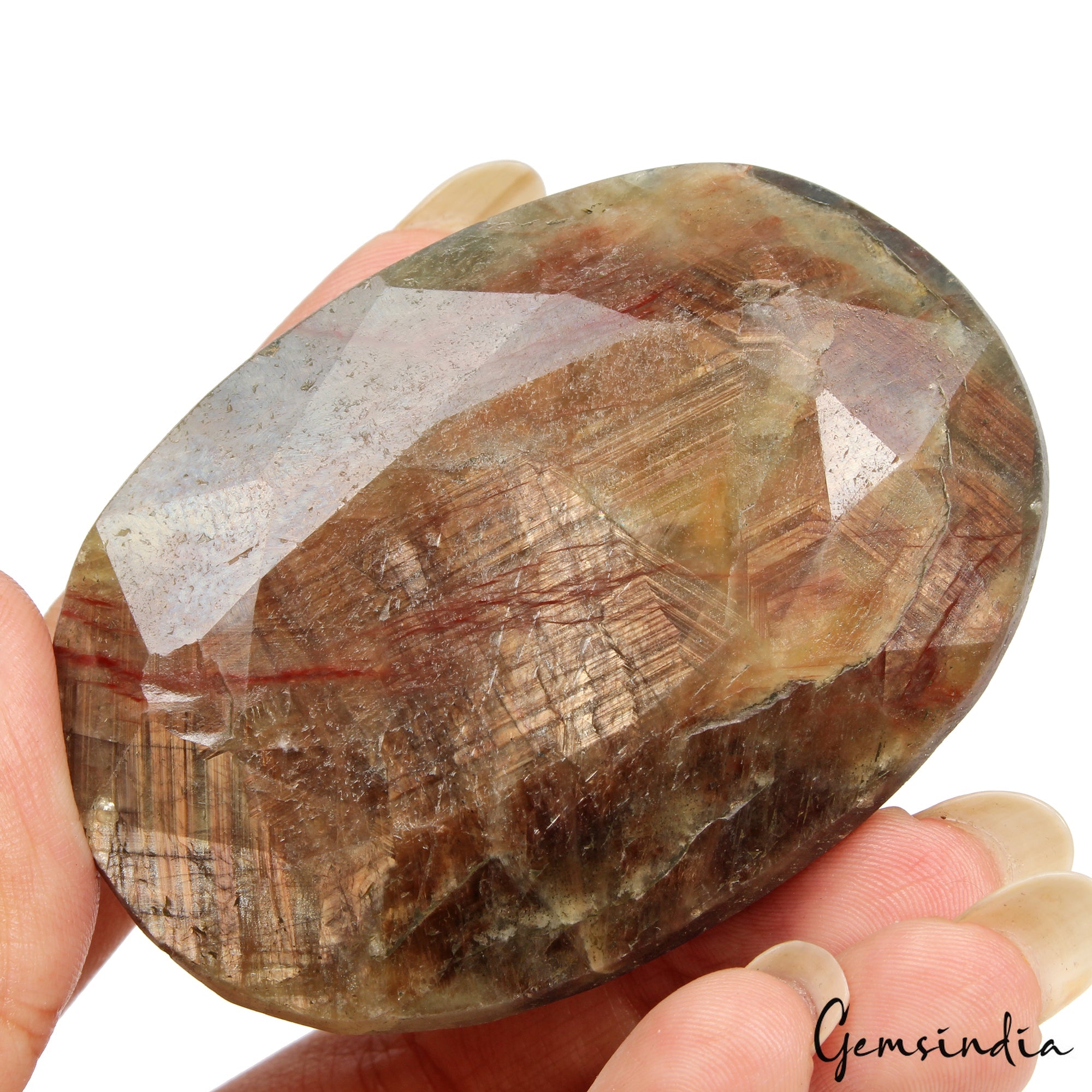 980 Ct Natural Untreated Golden Brown Sapphire Oval Faceted Loose Huge Loose Gem