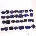 202.30 Cts/29 Pcs Natural Blue Sapphire Mix Checker Cut Loose Gems For Jewelry