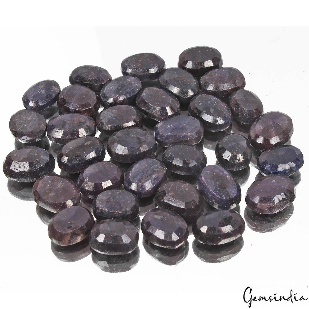 Blue Sapphire Lot, Loose Gemstone — 33 Pieces, 16mm to 20mm, 500 Ct, Madagascar