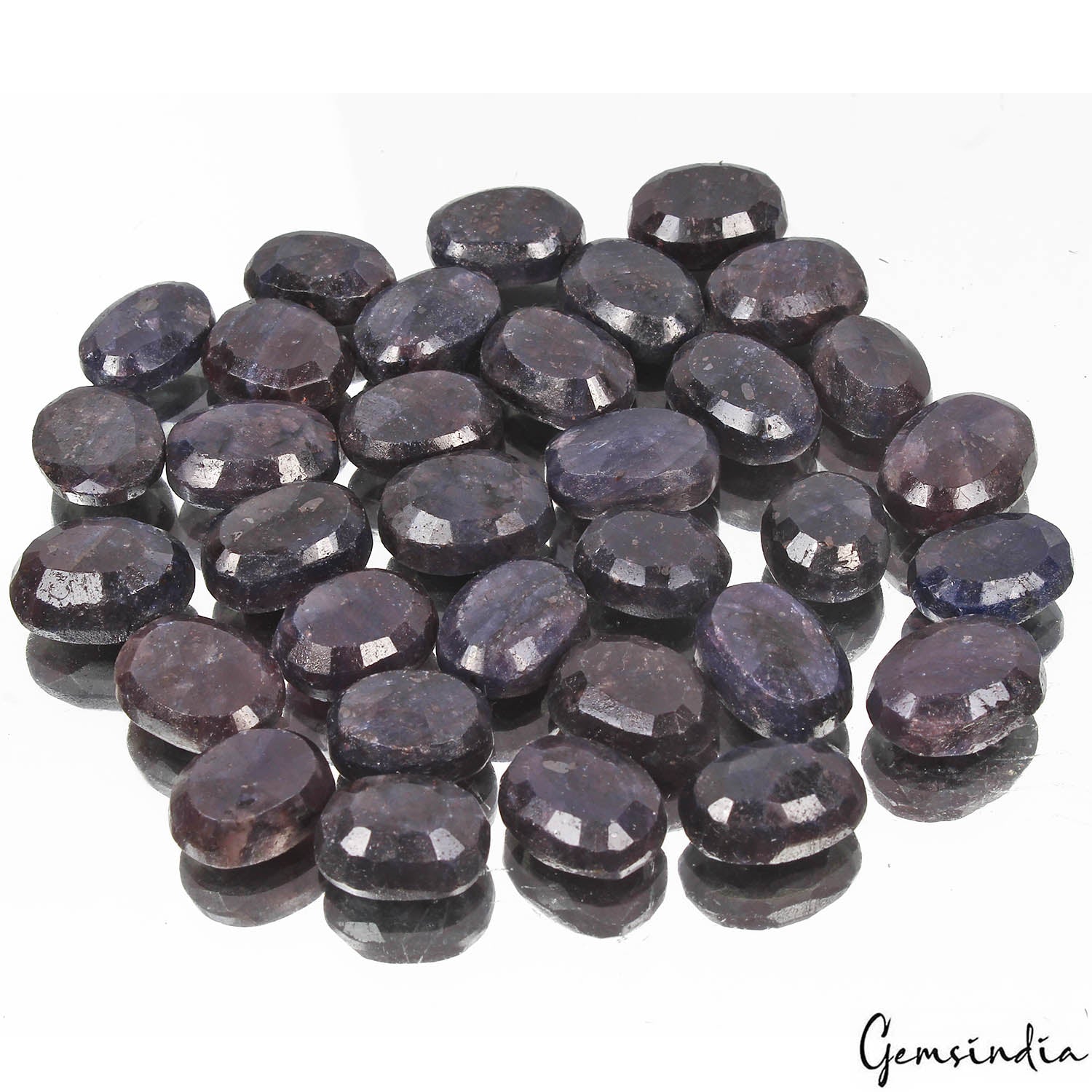 Blue Sapphire Lot, Loose Gemstone — 33 Pieces, 16mm to 20mm, 500 Ct, Madagascar
