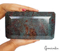 8.2 Kilo Natural Untreated Ruby Kyanite Octagon Cut Large Collectible Gemstone