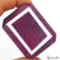 Share Certified 1480 Cts Natural Dark Red Ruby Octagon Huge Size Loose Earth min