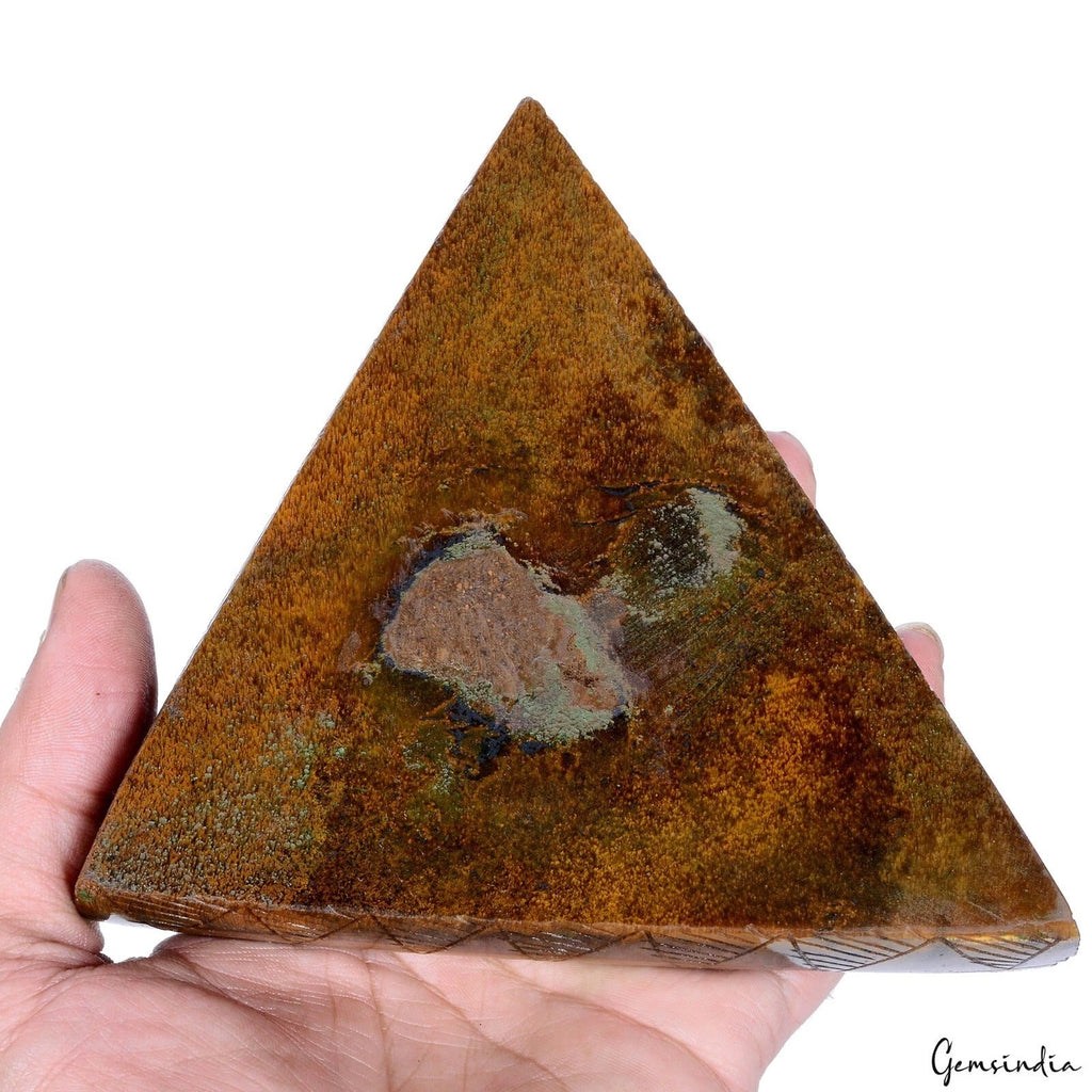 4100 Ct Natural Untreated Brown Tiger Eye Fancy Cut Carving Huge Earth Mined Gem