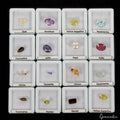 16 Pcs Estate Genuine Semi Precious Loose Mix Cut Multi Gemstones Lot Collection