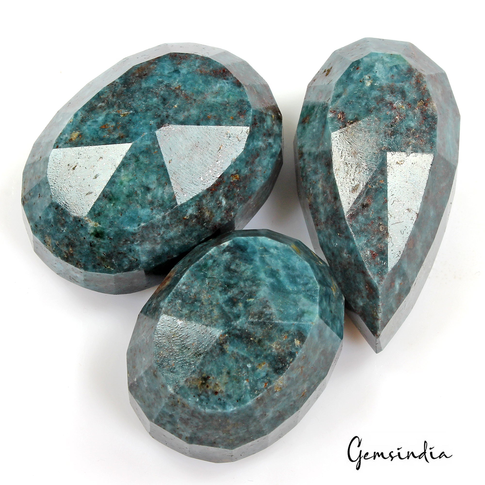 1330 Cts/3 Pcs Natural Untreated Blue Kyanite Mix Faceted Earth Mined Loose Gem