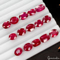 79.30 Ct Mozambiqe IGL&I Certified Red Ruby Flawless Lot Mix Cut Loose Gems excl
