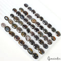 575 Ct Natural Untreated Brown/Black Sapphire Mixed Cut Loose 11-18mm Gemstones