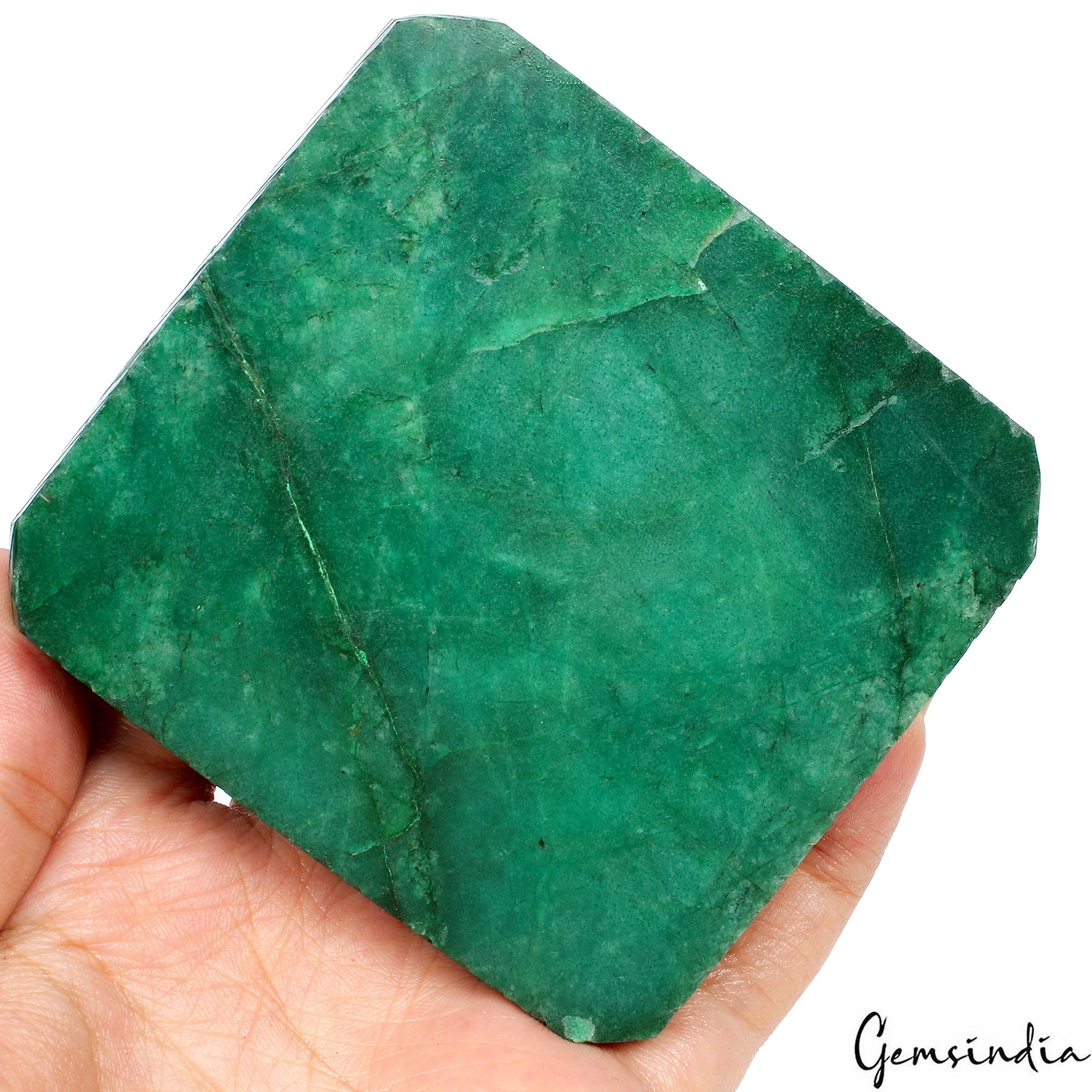 2100 Ct Natural Brazilian Emerald Octagon Cut Carving Earth mined Huge Loose Gem