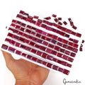 132 Pcs~Natural Red Ruby Loose Baguette Cut Ring Size Loose Gemstones~1540 Ct