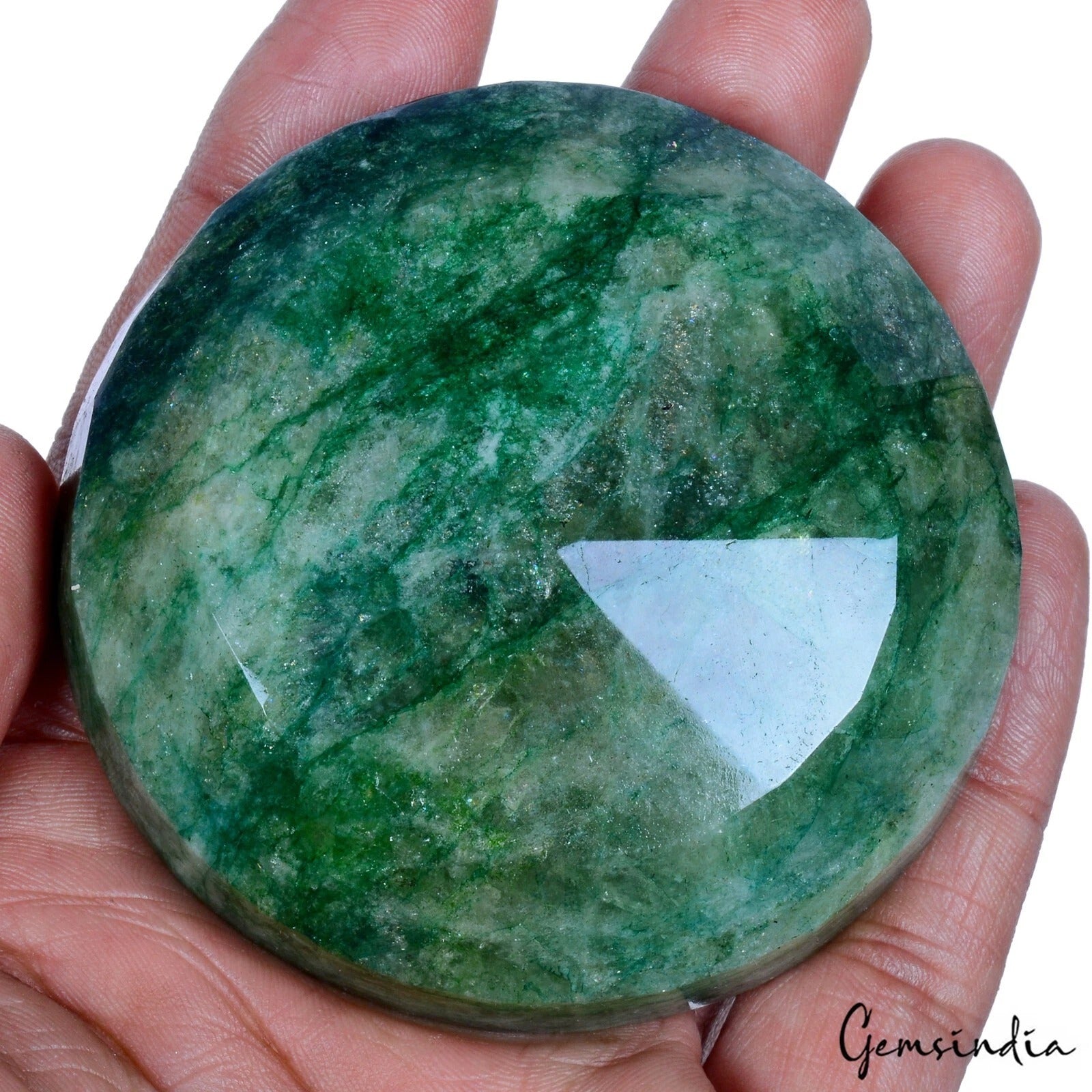 Emerald Loose Gemstone, Green — 71 x 25mm, 1130 Ct, Brazil
