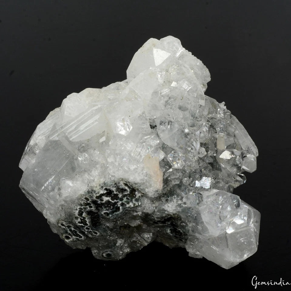 Apophyllite Crystal Cluster, Untreated — 62x57x42 mm, 550 Ct