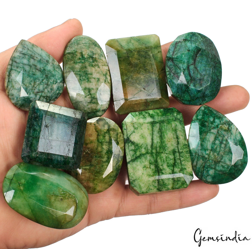 2060 Cts Natural Brazilian Emerald Mix Cut Earth Mined Gems Wholesale Bulk Lot