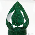 2230 Ct Natural Green Emerald Pear Faceted Earth Mined Loose Huge Gem 97*74*40mm