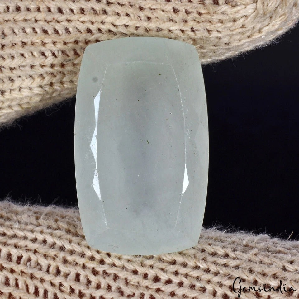 Certified 67 Ct Natural Aquamarine Cushion Cut Loose Brazilian Jewelry Gemstone