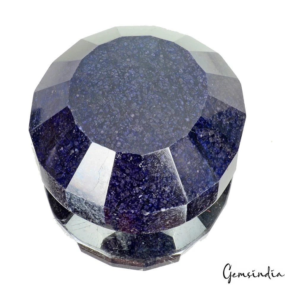 1970 Cts Natural Blue Sapphire Round Cut Huge Earth mined Museum Size Gemstone