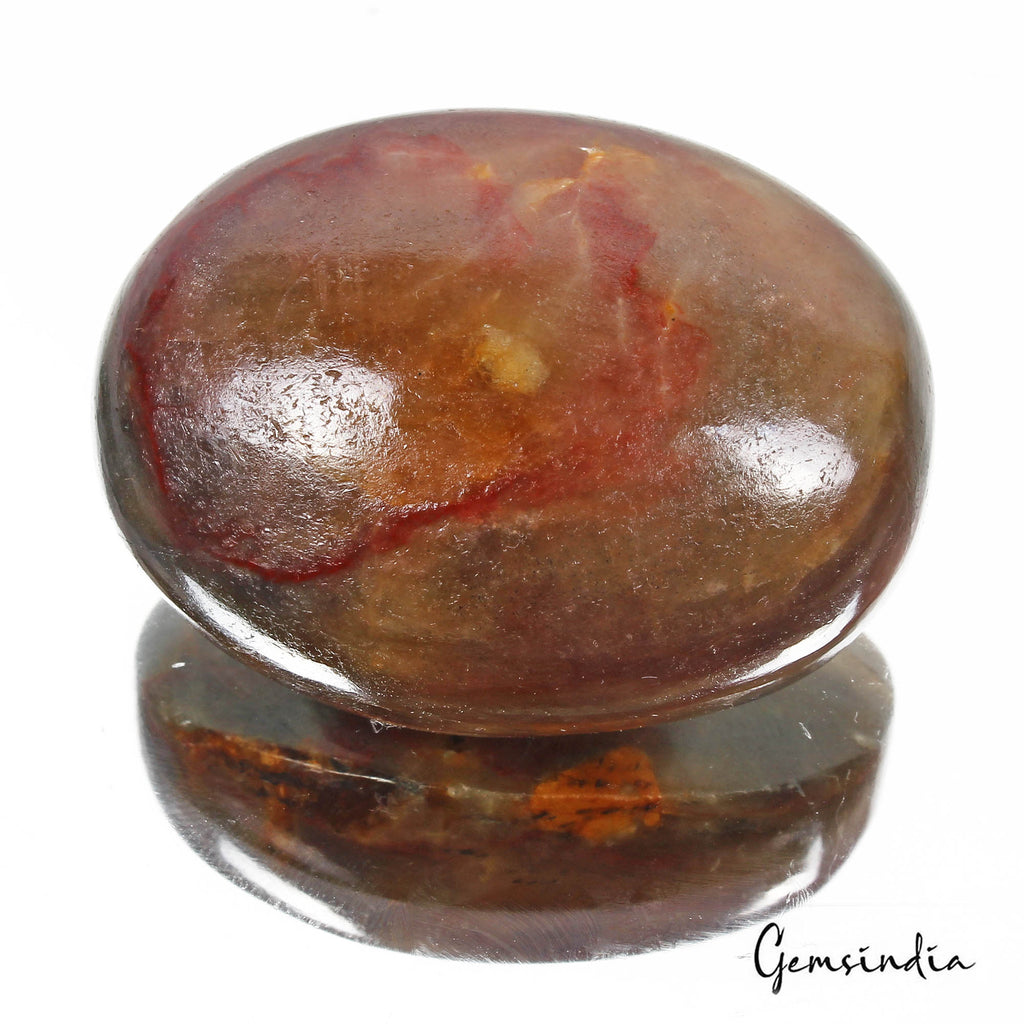 300 Cts Natural Untreated Bi Color Sapphire Oval Cab Loose Huge Earth Mined Gem