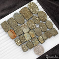 27 Pcs Lot 100 % Natural Golden Pyrite Druzy Mix Cabochon Loose Gemstones~1270Ct