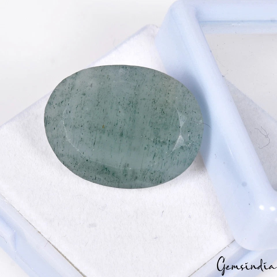 Aquamarine Loose Gemstone, Untreated, Blue — 22x17x8 mm, 23.35 Ct, Brazil