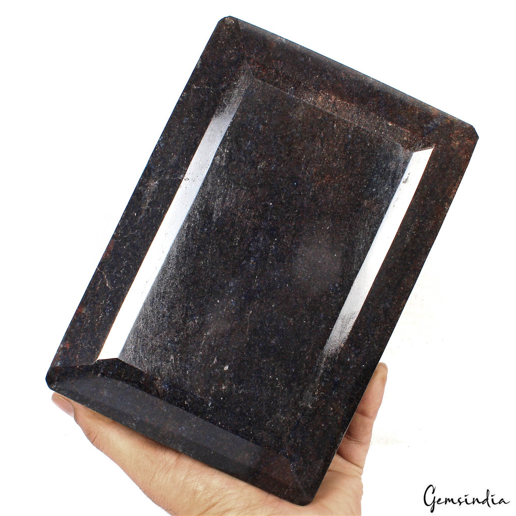 6.2 Kilo Natural Blue Sapphire Octagon Cut Earth mined Huge Madagascar Gemstone
