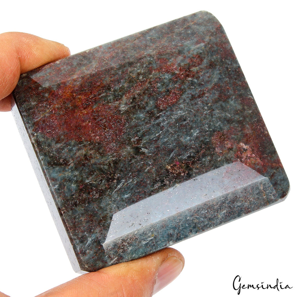 2440 Ct Natural Untreated Ruby Kyanite Octagon Cut Earth Mined Museum Size Gem