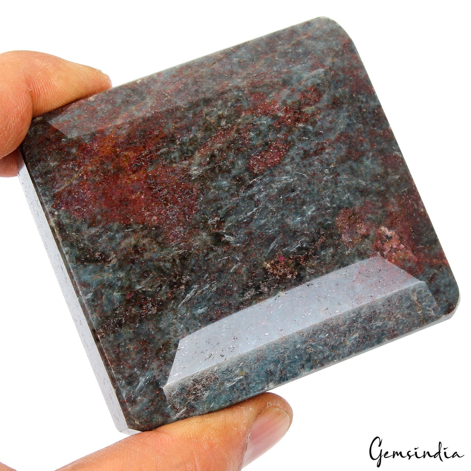 2440 Ct Natural Untreated Ruby Kyanite Octagon Cut Earth Mined Museum Size Gem