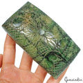 2580 Ct Natural Green Brazilian Emerald Rectangular Hand Carving Huge Loose Gems