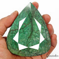 Certified 2585 Cts Natural Brazilian Huge Green Emerald Pear Cut Museum Size Gem