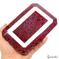 Large 2.23 Kilo Natural Red Ruby Earth Mined Octagon Faceted Huge Loose Gemstone
