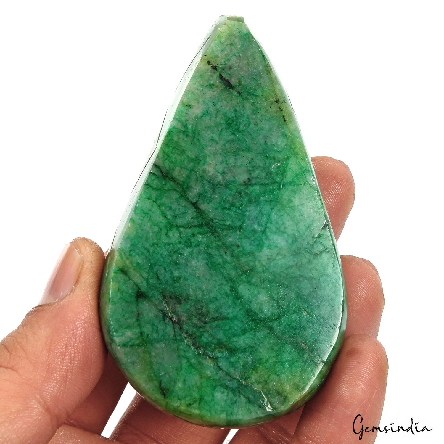 Natural Green Emerald Pear Cut Carving Earth Mined Museum Huge Size Gems 1020 Ct