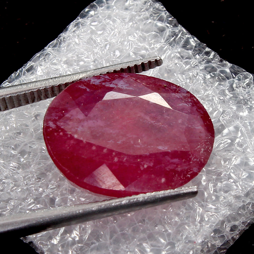 10.50 Ct.Museum Gem! Natural Top Red Pink Normal Heated Ruby Mozambique Gemstone
