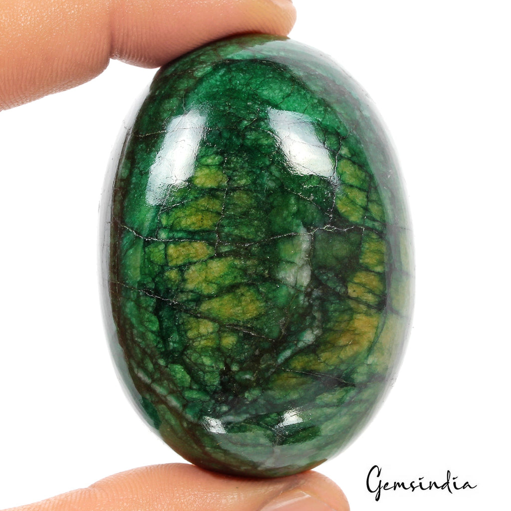 530 Ct Natural Zambian Green Emerald Oval Cab Huge Size Loose Earth Mined Gems