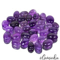 410 Ct Natural Purple Amethyst Oval Cab Certified Gemstone Lot 34 Pc For Jewelry