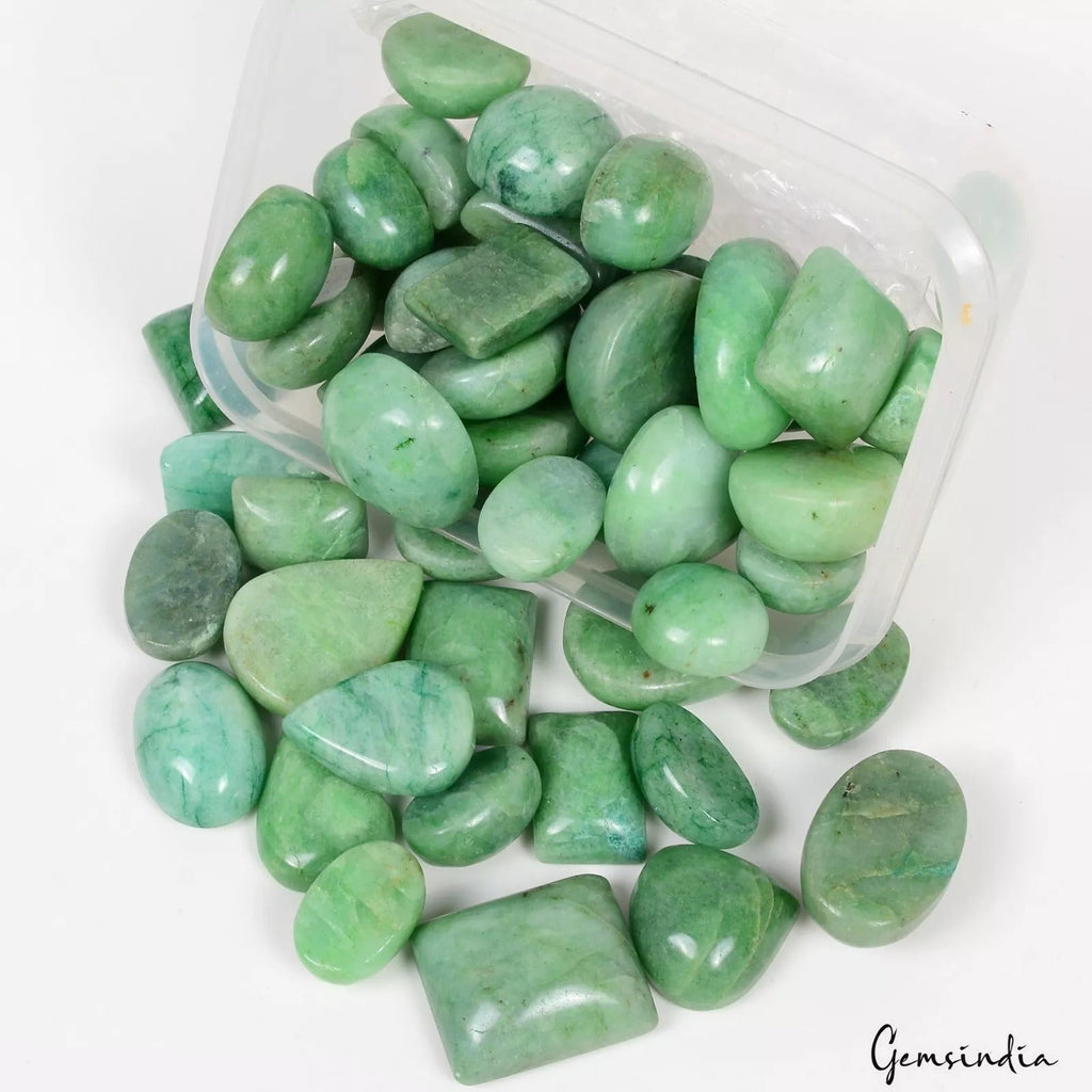 1880 Ct Natural Lot Green Emerald Cabochon Earth Mined Mix Shape Loose Gemstones